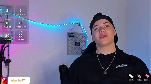 Alan hadid1 online show from March 11, 10:31 pm