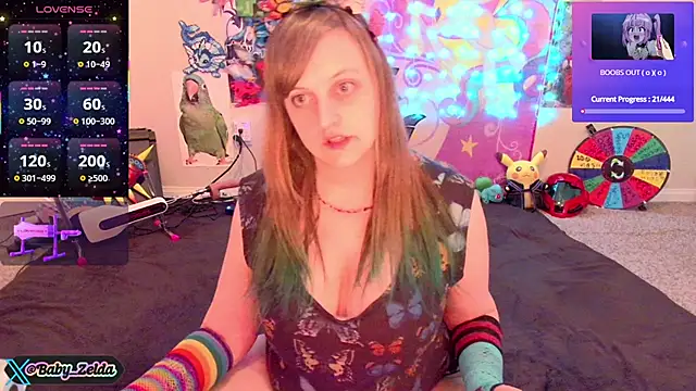 BabyZelda online show from March 4, 12:44 pm