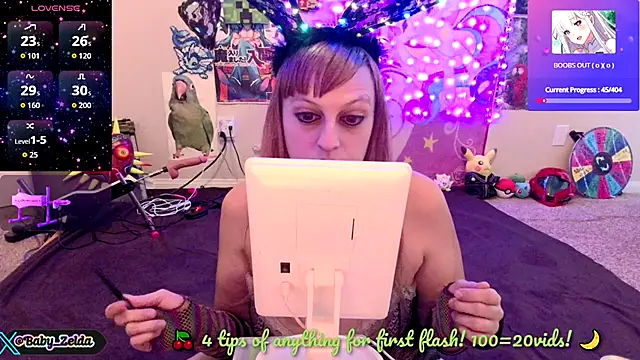 BabyZelda online show from September 23, 10:02 pm