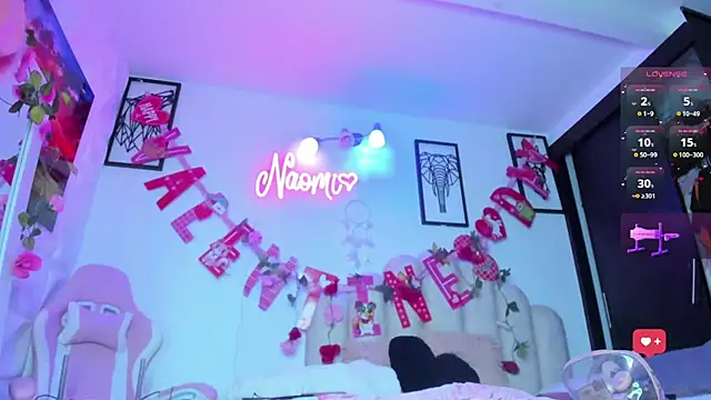 NaomiAsha online show from February 27, 2:21 am