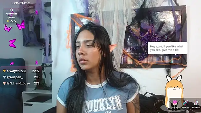 Snapshot of Shaarongp chatting on October 17, 8:06 am Shaarongp online show from October 17, 8:06 am