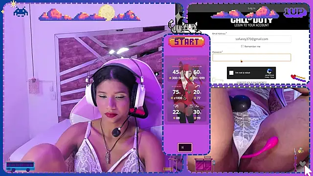 SofiRey  online show from March 21, 1:45 pm