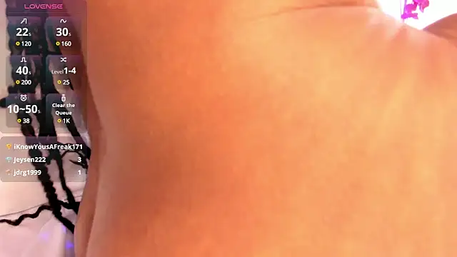 ebony hot1 online show from December 28, 8:58 pm