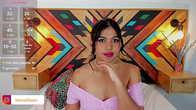 NaiirobiSwan online show from January 30, 2:06 am