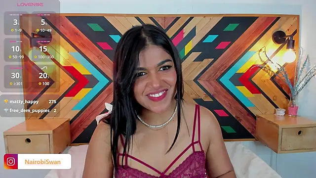 NaiirobiSwan online show from February 1, 2:26 am