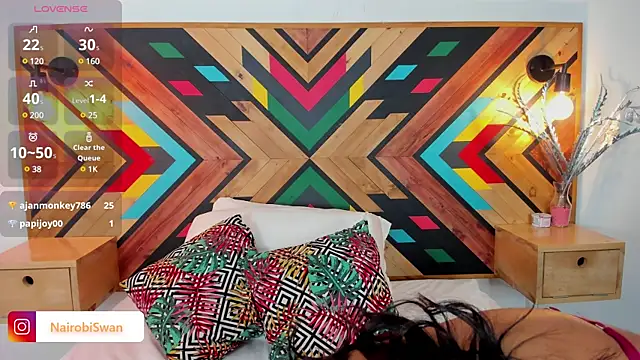 NaiirobiSwan online show from February 21, 10:48 pm