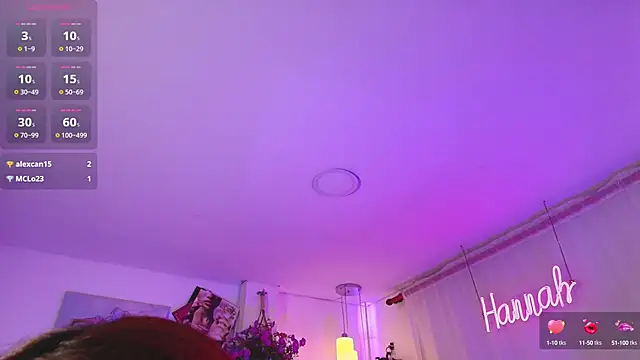 HANNAH LOVEE online show from February 1, 6:32 am