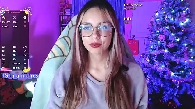 Snapshot of 7Hana7 chatting on December 5, 2:42 am 7Hana7 online show from December 5, 2:42 am