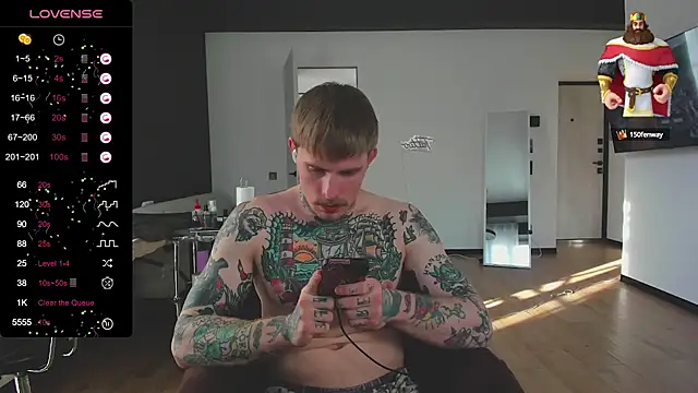 white King9999 online show from March 1, 1:07 pm