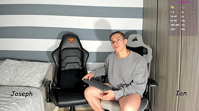 Snapshot of ianandjosephx chatting on September 16, 7:20 am ianandjosephx online show from September 16, 7:20 am