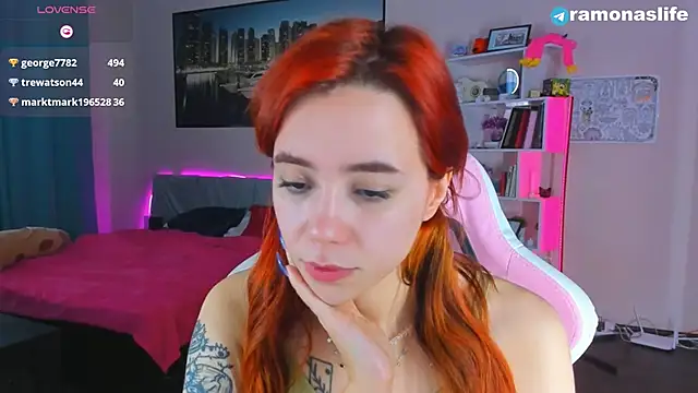 Ramona Johnson online show from December 2, 7:47 am