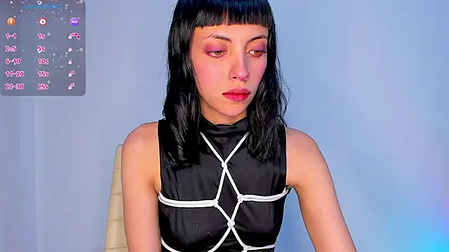 Snapshot of MiaGoth_ chatting on March 9, 4:38 am MiaGoth online show from March 9, 4:38 am