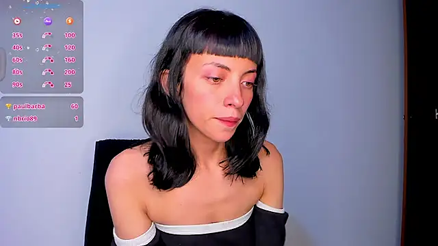 Snapshot of MiaGoth_ chatting on March 15, 3:18 am MiaGoth online show from March 15, 3:18 am