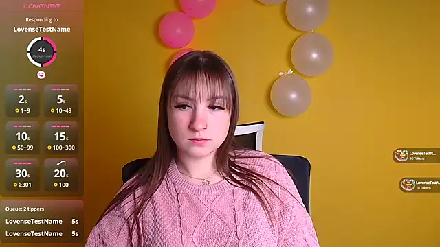 Evelina GG online show from February 12, 9:52 am