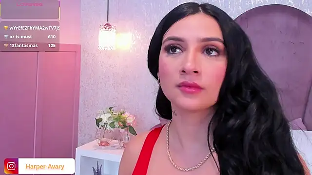 Snapshot of Harper-Avary chatting on February 19, 7:27 pm Harper-Avary online show from February 19, 7:27 pm