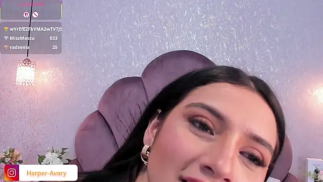 Snapshot of Harper-Avary chatting on February 21, 4:16 pm Harper-Avary online show from February 21, 4:16 pm