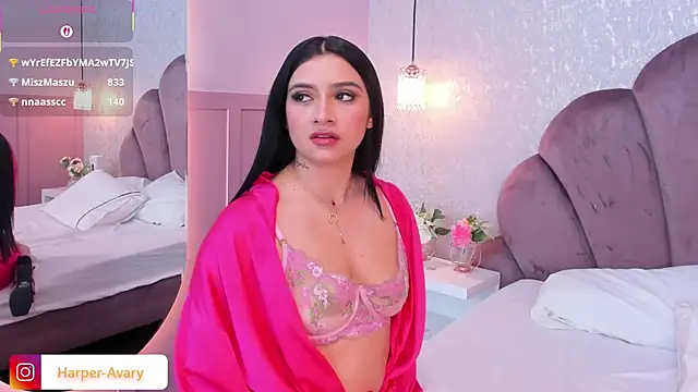 Snapshot of Harper-Avary chatting on February 22, 3:47 pm Harper-Avary online show from February 22, 3:47 pm