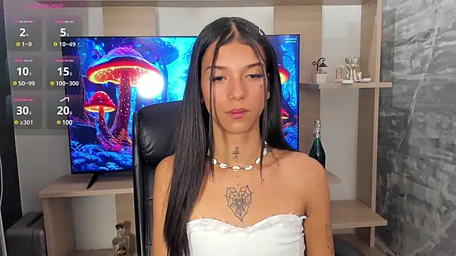 Snapshot of CoralRigan chatting on February 14, 7:07 am CoralRigan online show from February 14, 7:07 am