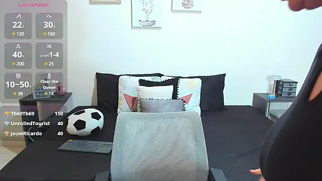 Snapshot of KatInk chatting on February 12, 2:10 pm KatInk online show from February 12, 2:10 pm