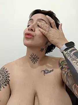 Snapshot of KatInk chatting on March 21, 11:12 pm KatInk online show from March 21, 11:12 pm