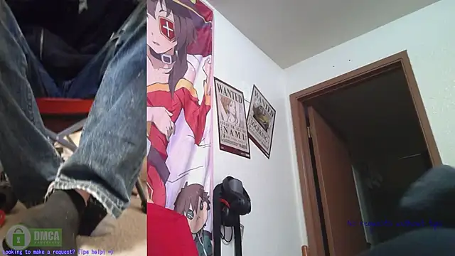 Snapshot of SlammyDjr chatting on February 8, 7:15 am SlammyDjr online show from February 8, 7:15 am