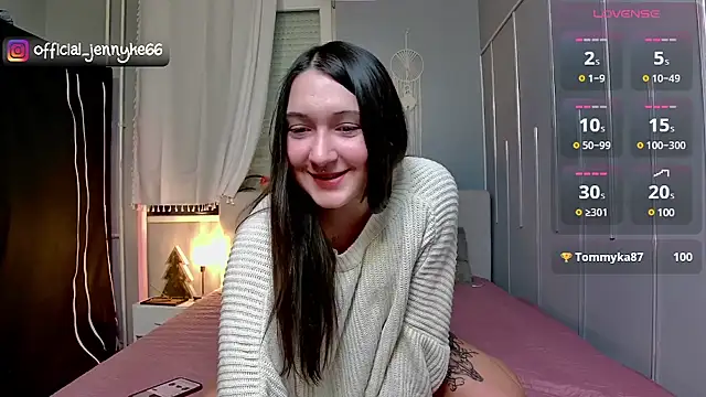 Jennyke66 online show from December 15, 5:42 pm