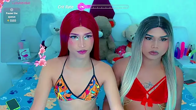 party duo trans online show from January 17, 4:28 am