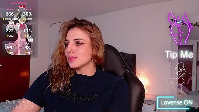 Thea Aphros  online show from March 14, 8:32 am