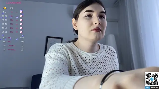 Snapshot of Maria_Bowie chatting on February 14, 8:52 am Maria Bowie online show from February 14, 8:52 am