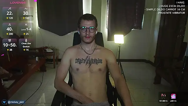 Snapshot of mickeypict chatting on December 10, 1:32 am mickeypict online show from December 10, 1:32 am