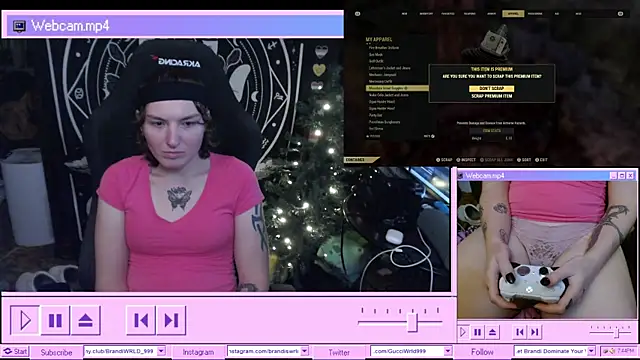 Snapshot of BrandiWRLD_999 chatting on January 13, 1:45 am BrandiWRLD 999 online show from January 13, 1:45 am