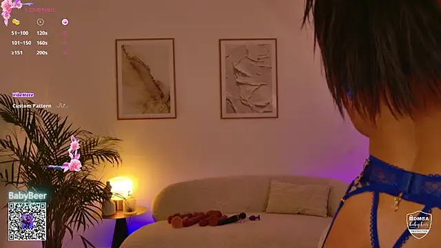 Snapshot of babybeerX chatting on September 17, 9:05 pm babybeerX online show from September 17, 9:05 pm