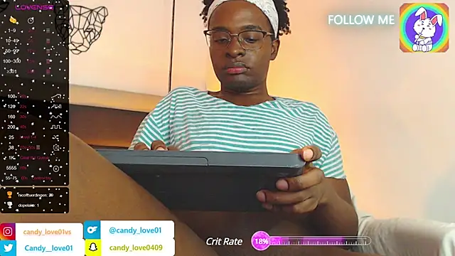 candy lovee69 online show from January 10, 1:21 am