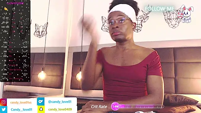 candy lovee69 online show from January 17, 10:45 pm