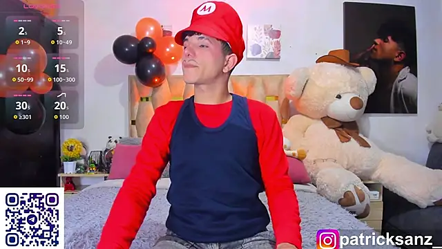 patrick sanzz online show from October 8, 1:47 am