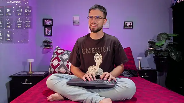 Snapshot of ETHAN_ADAM chatting on February 8, 8:42 pm ETHAN ADAM online show from February 8, 8:42 pm