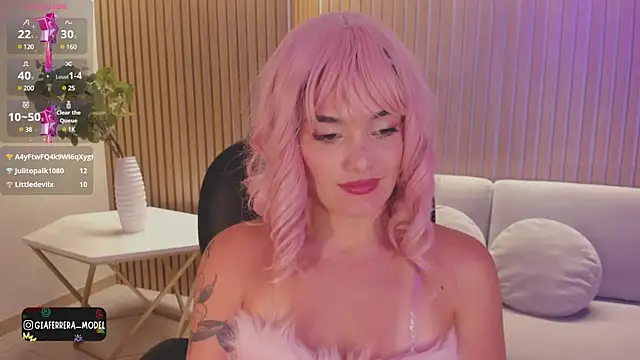 GiaFerrara online show from January 16, 9:27 am