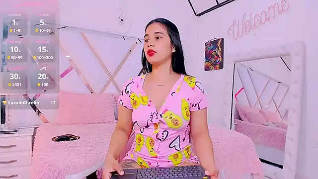 naughty  sara online show from January 24, 3:34 pm