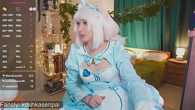 koshkasenpai online show from February 9, 4:14 am