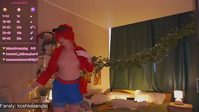 koshkasenpai online show from March 23, 5:10 am