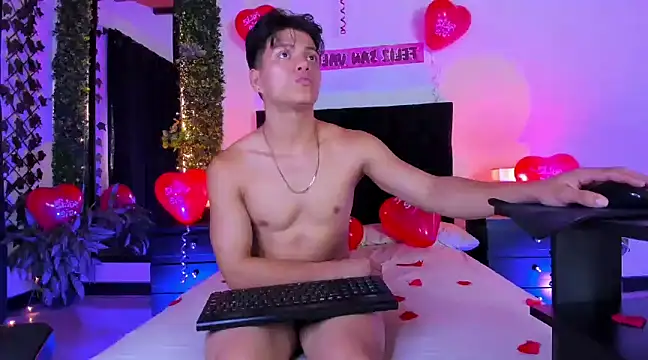 Valentino  X online show from February 14, 6:08 pm