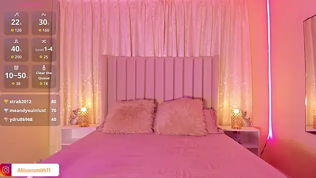 Aliison Smith online show from September 9, 4:01 am