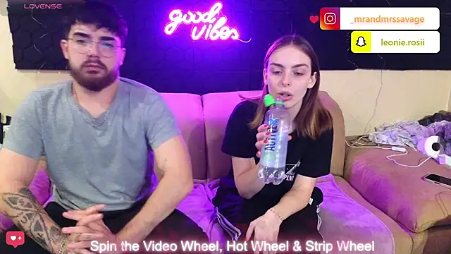 MrAndMrsSavage online show from January 7, 9:14 pm