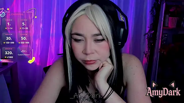  AmyDark online show from October 10, 3:33 pm