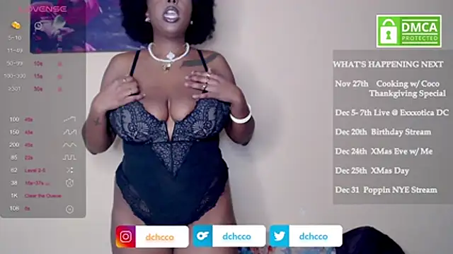 Snapshot of dchcco chatting on November 11, 7:58 pm dchcco online show from November 11, 7:58 pm