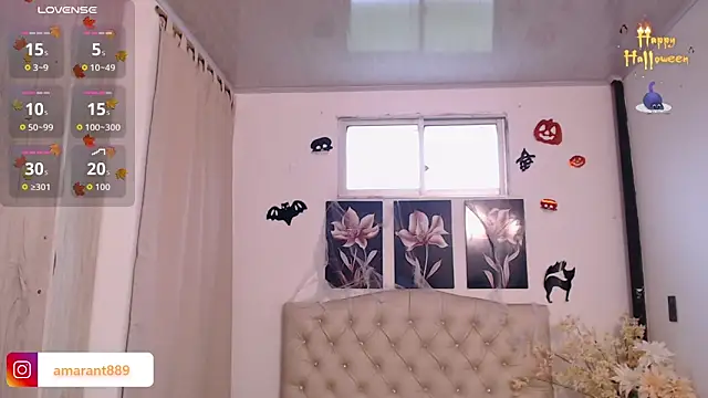 amaranta f00x online show from October 14, 12:50 pm