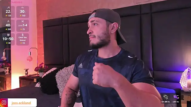 JossAckland online show from November 8, 7:45 pm