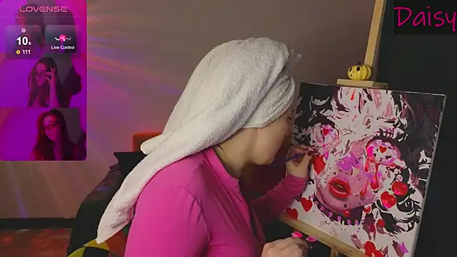 Snapshot of CookyDaisy chatting on December 12, 11:14 pm CookyDaisy online show from December 12, 11:14 pm