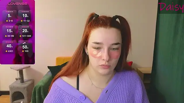 Snapshot of CookyDaisy chatting on December 15, 4:48 pm CookyDaisy online show from December 15, 4:48 pm