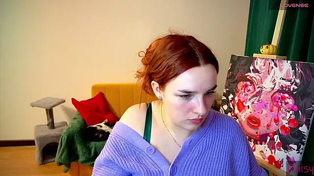 Snapshot of CookyDaisy chatting on December 20, 5:14 am CookyDaisy online show from December 20, 5:14 am